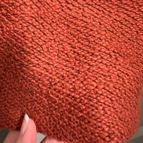 Soft Surroundings Marled Knit Woven Sweater - Picture 7 of 10